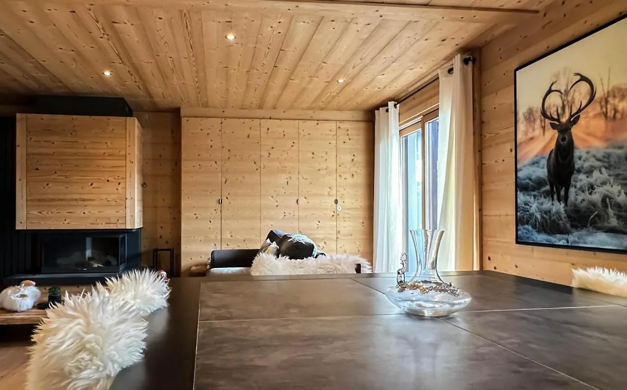 Apartment Luxury Wood Megeve Village France